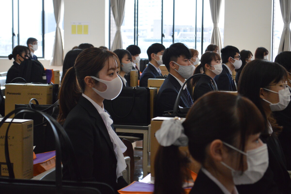 令和3 21 年度 入学式を挙行いたしました 中村学園大学 中村学園大学短期大学部